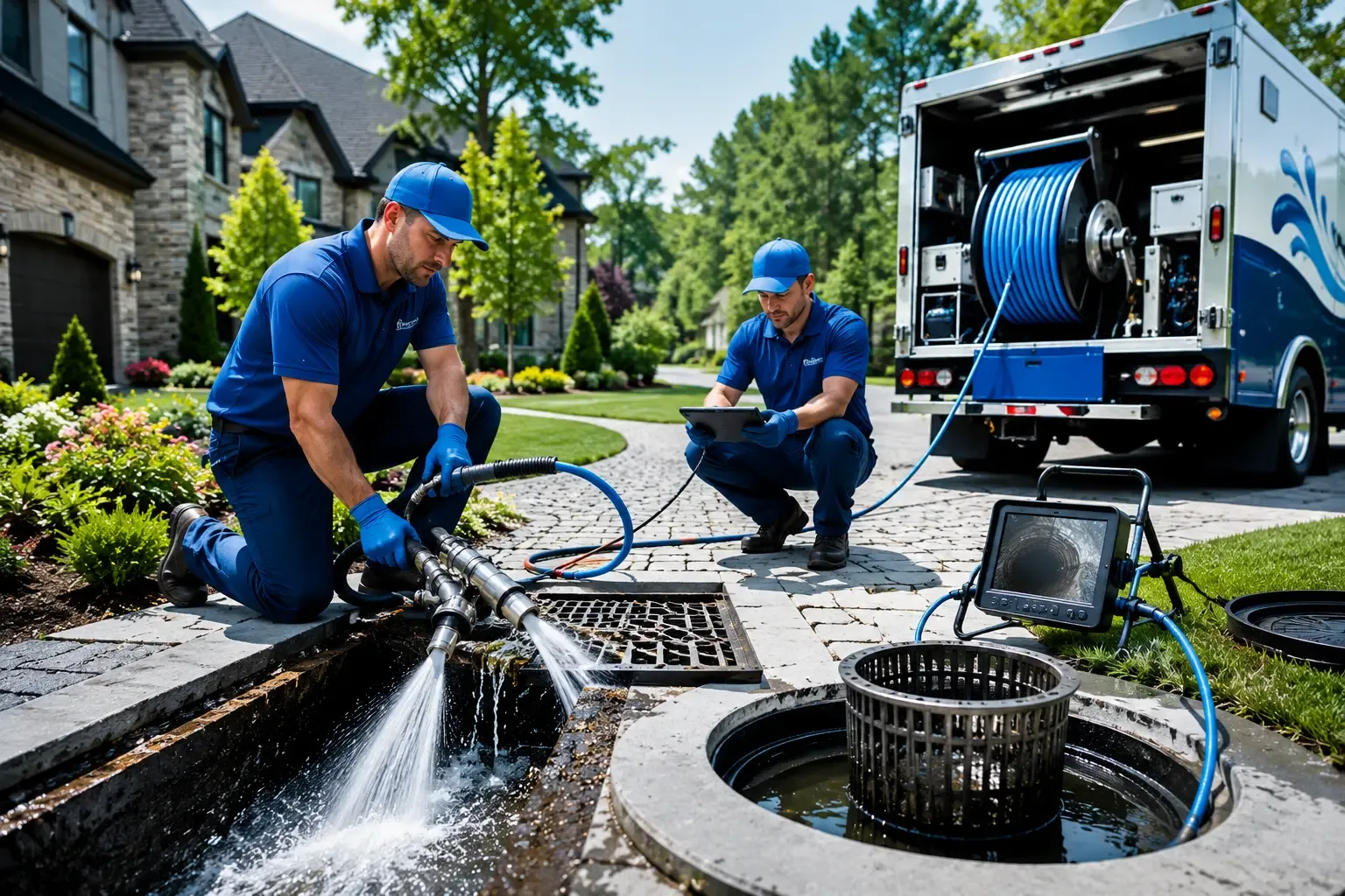 Local outdoor drain cleaning professionals in Riner, VA